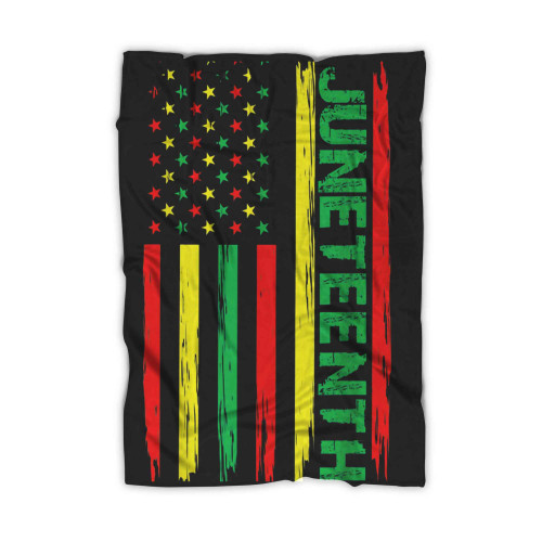 Juneteenth Flag Blanket