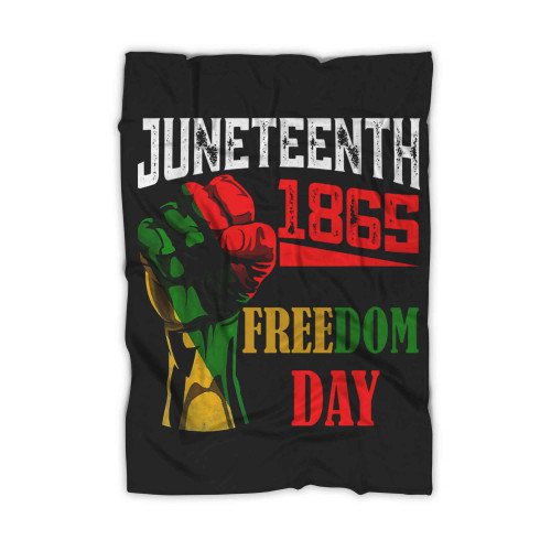 Juneteenth Since 1865 Black History Month Freedom Day Blanket