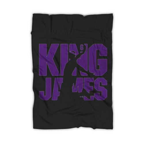 King James 6 Lakers Blanket