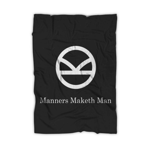 Kingsman Secret Service Manners Maketh Man Blanket