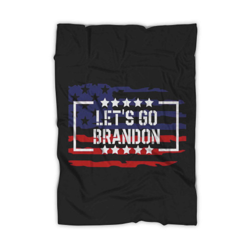 Let's Go Brando Meme Brandon Star Blanket