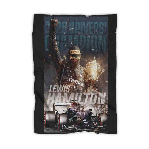 Lewis Hamilton 2020 Champion Blanket