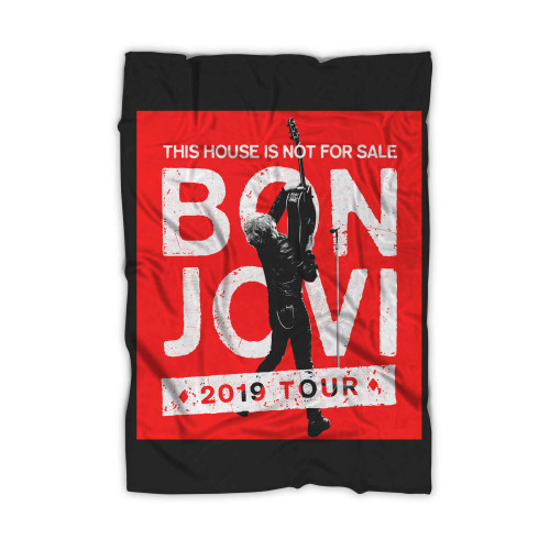Live An Concert Bon Jovi Blanket