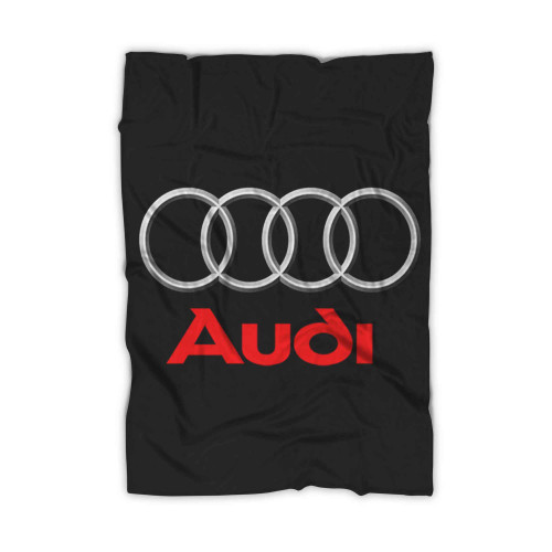 Logo Audi Car Blanket