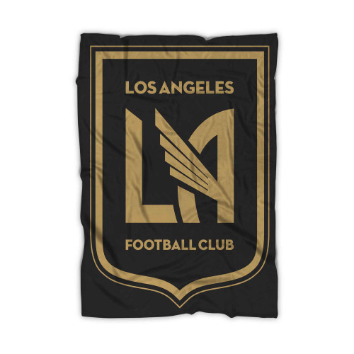 Los Angeles Fc Logo Blanket