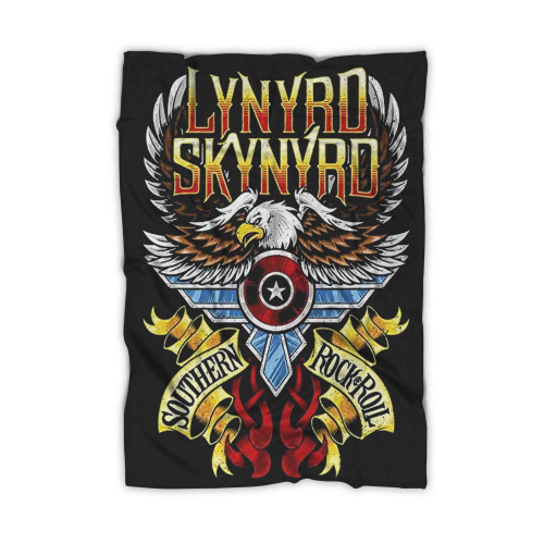 Lynyrd Skynyrd Southern Rocknroll Blanket Lynyrd Skynyrd Southern Rocknroll Blanket