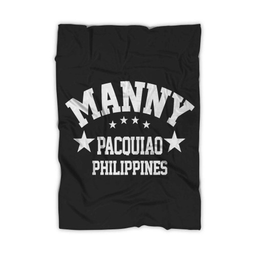 Manny Pacquiao Boxing Gym Training Blanket