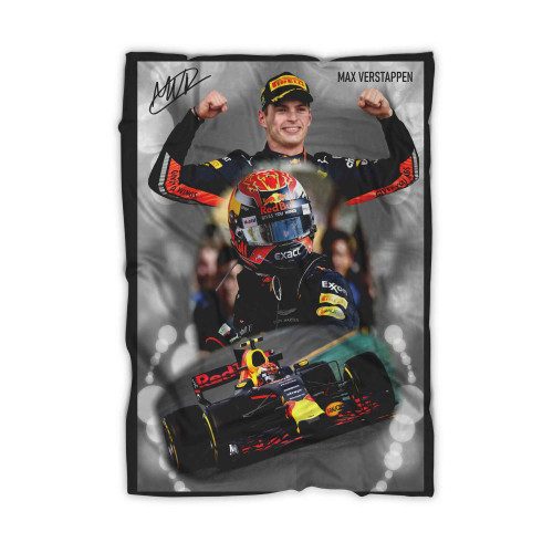 Max Verstappen Poster Formula 1 Red Bull F1 Blanket