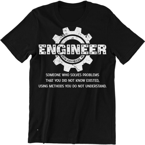 Engineer Solve Problem Man's T-Shirt Tee