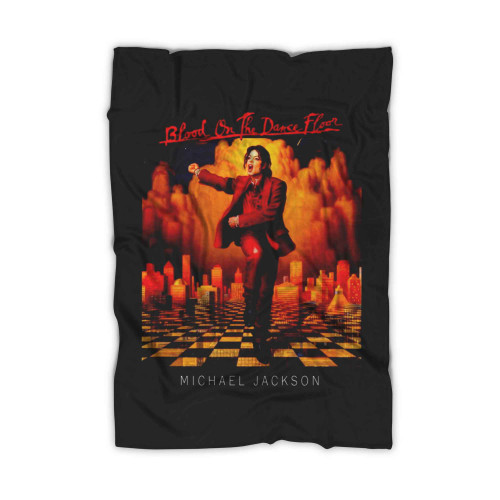 Michael Jackson Mj Blood On The Dance Floor Blanket