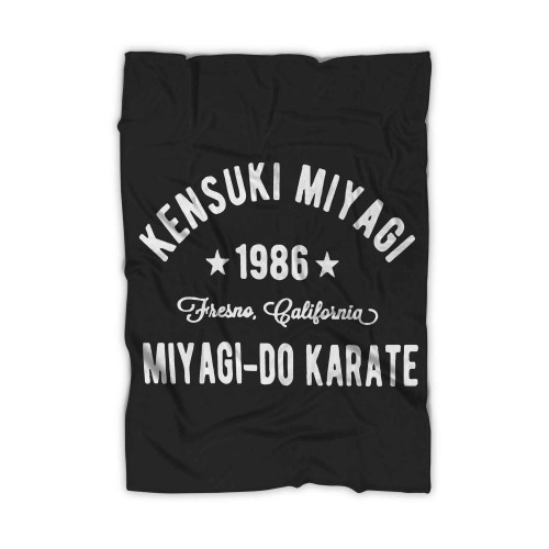 Miyagido Martial Arts Mr. Miyagi Karate Kid Funny S Copy Blanket