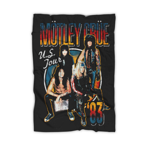 Motley Crue Us Tour 1983 Blanket