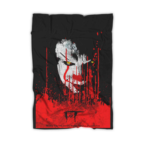 Movie Pennywise Stephen King Hot New Horror 2017 Blanket