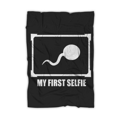 My First Selfie Blanket My First Selfie Blanket