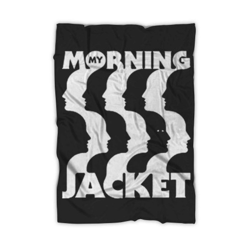 My Morning Jacket Face Logo Blanket