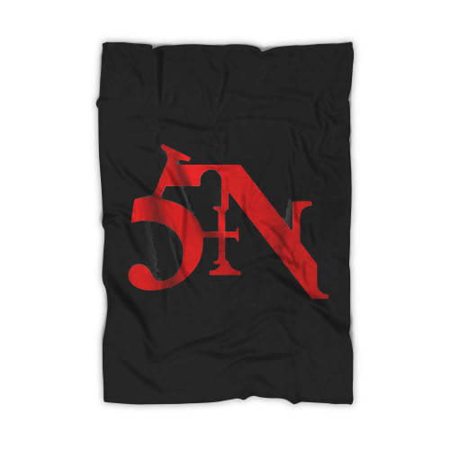 Nin Nine Inch Nails Sin Tour Concert Rock Band Blanket