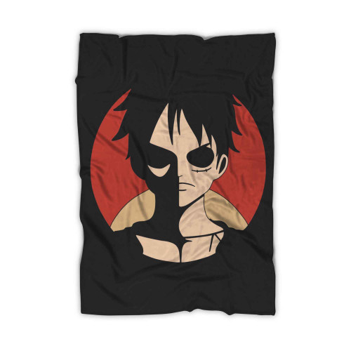 One Piece Anime Monkey D Luffy Blanket