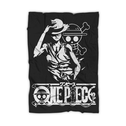 One Piece Luffy Character Blanket