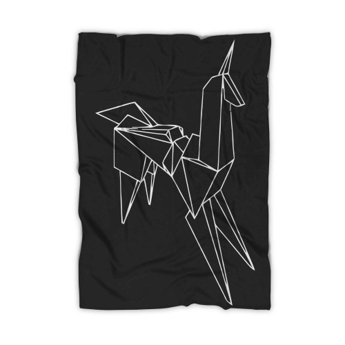 Origami Unicorn Blanket