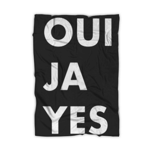 Oui Ja Yes Ouija Yes As Worn By Thom Yorke Blanket