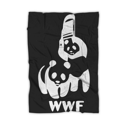 Panda Wrestling Wwf Blanket