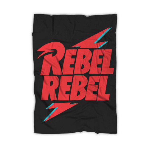 Rebel Rebel David Bowie Red Blanket