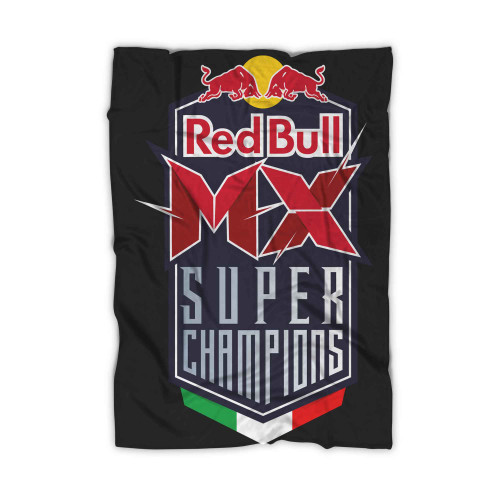 Red Bull Xfighters Ktm Motogp Racing Blanket
