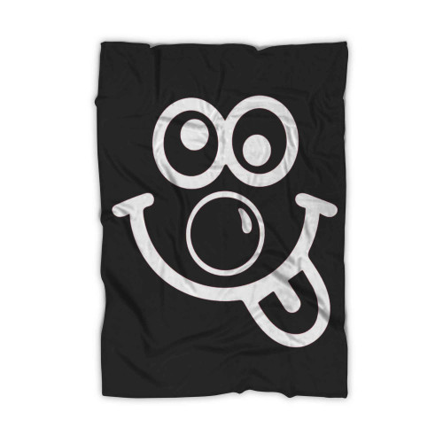 Red Nose Day Funny Tongue Face Blanket Red Nose Day Funny Tongue Face Blanket