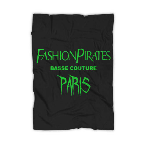 Red V1 Fashion Pirates Green Blanket