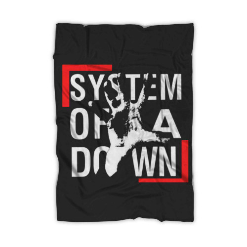 Retro System Of A Down Fists Blanket