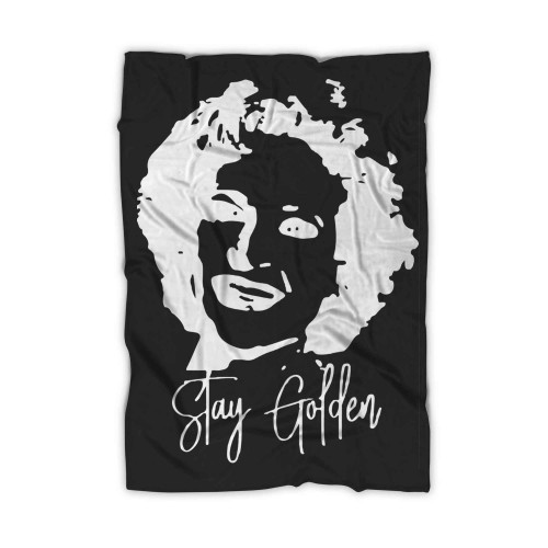Rip Betty White Stay Golden Blanket