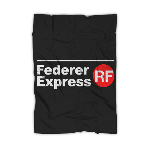 Roger Federer Express Tennis Blanket