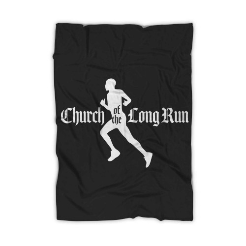 Running Things Church Of The Long Run Blanket