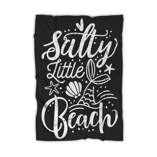 Salty Little Beach Beach Ocean Blanket