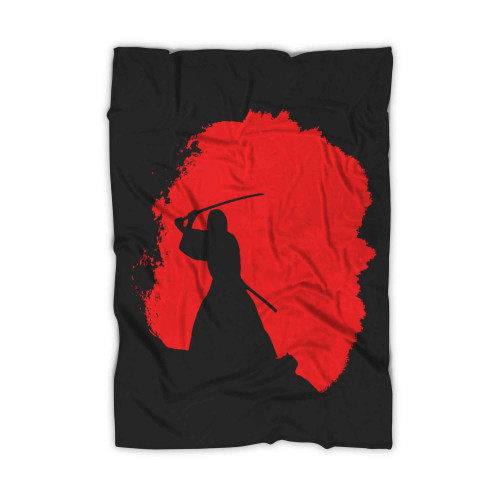 Samurai Warrior Blanket Samurai Warrior Blanket