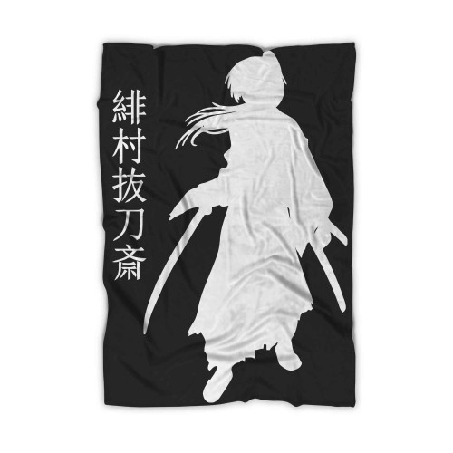 Samurai X Rurouni Kenshin Himura Blanket