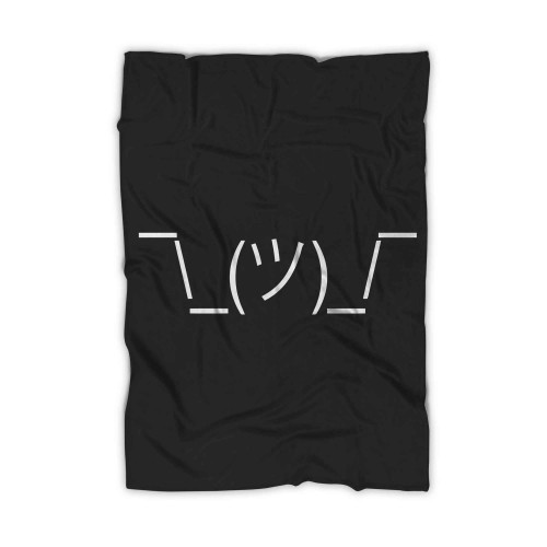 Shrug Emoji (2) Blanket
