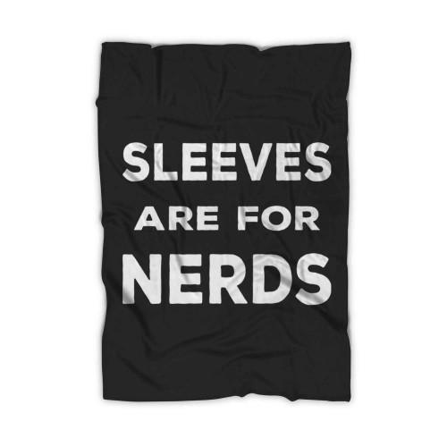 Sleeves Are For Nerds Gold Rush Gym Lifting Blanket