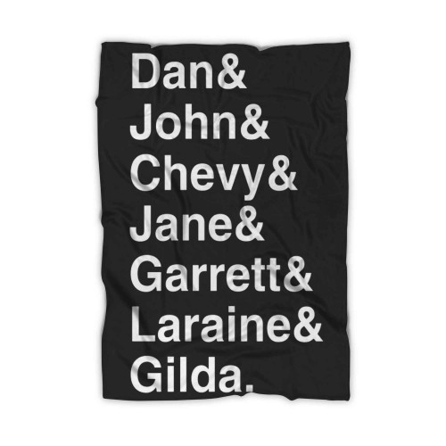 Snl Original Players List Dan John Chevy Blanket