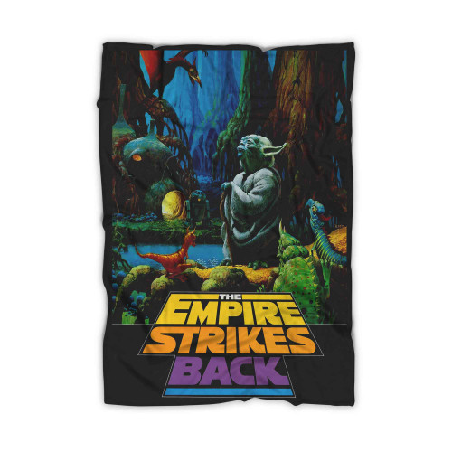 Star Wars Empire Strikes Back Yoda Blanket