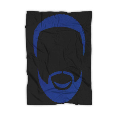 Steph Curry Beard And Hair Logo Blanket