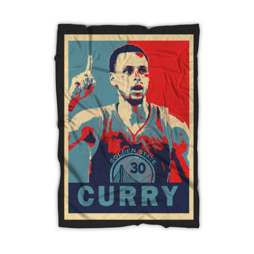 Stephen Curry Hope Golden State 30 Blanket