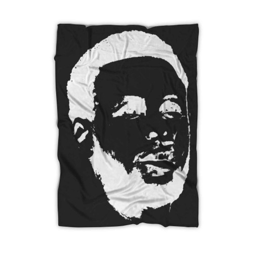 Stephen Curry Portrait (2) Blanket