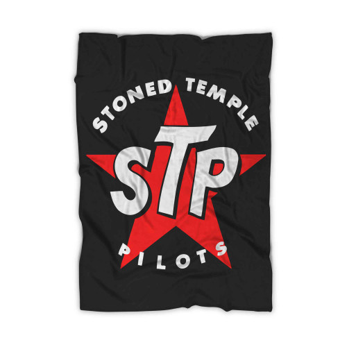Stone Temple Red Star Blanket