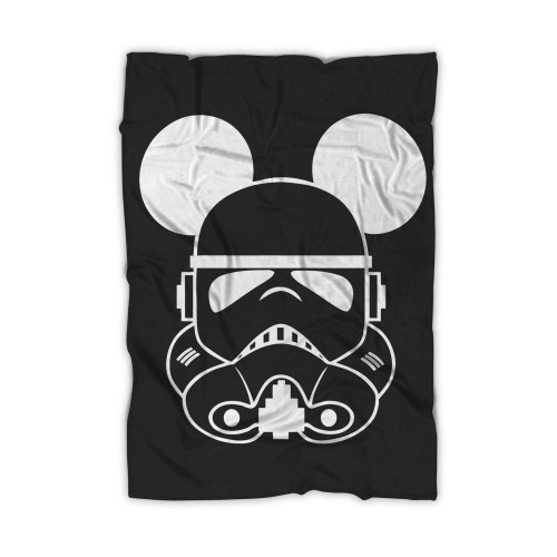 Stormtrooper Mickey Disney World Star Wars Blanket