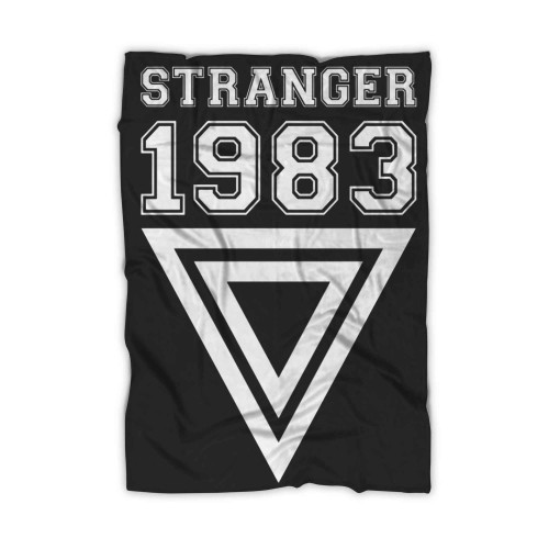 Stranger 1983 Stranger Thing Movie Blanket
