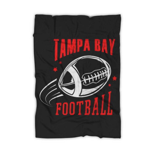 Tampa Bay Retro Football For Football Fans Blanket