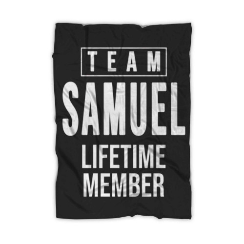 Team Samuel Lifetime Member Samuel L Jackson Blanket