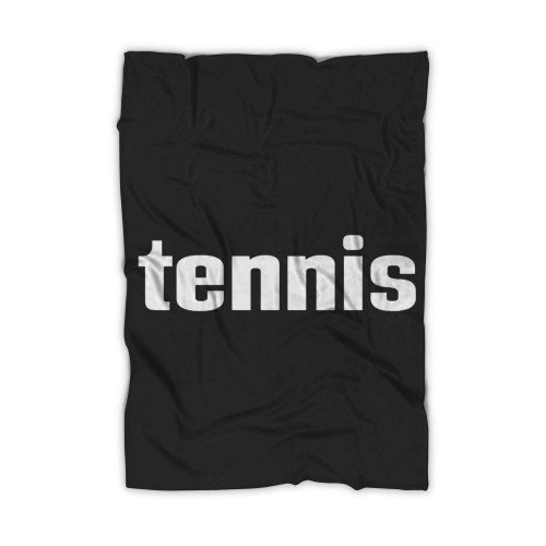 Tenis Text Blanket