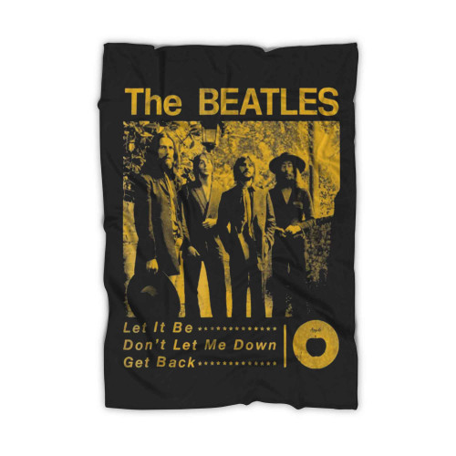 The Beatles Gardening Rock Band Blanket